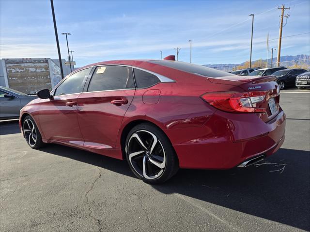 used 2019 Honda Accord car, priced at $21,901