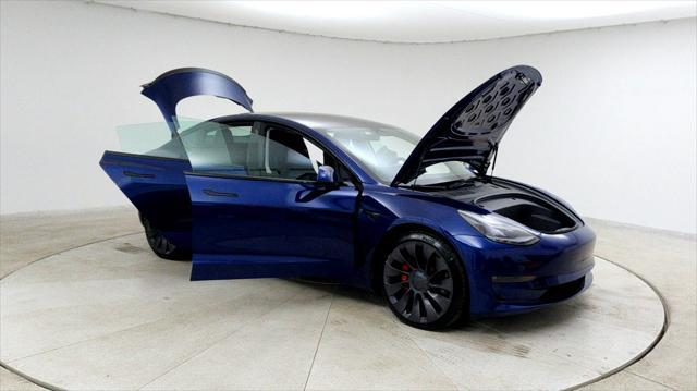 used 2022 Tesla Model 3 car, priced at $29,588