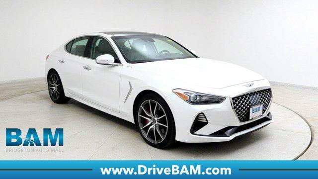 used 2021 Genesis G70 car, priced at $27,888