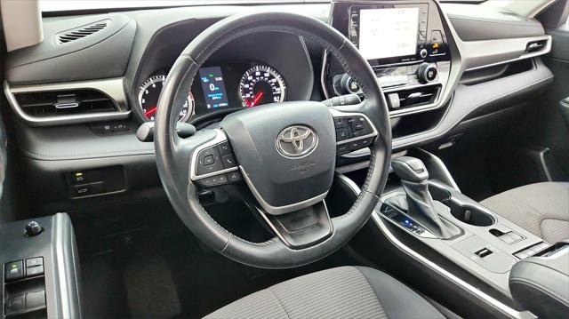 used 2022 Toyota Highlander car, priced at $25,988