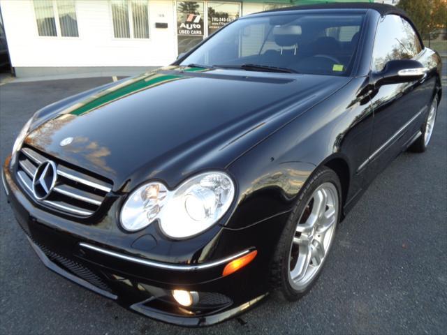 used 2009 Mercedes-Benz CLK-Class car, priced at $16,795