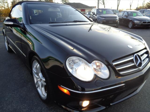 used 2009 Mercedes-Benz CLK-Class car, priced at $16,795