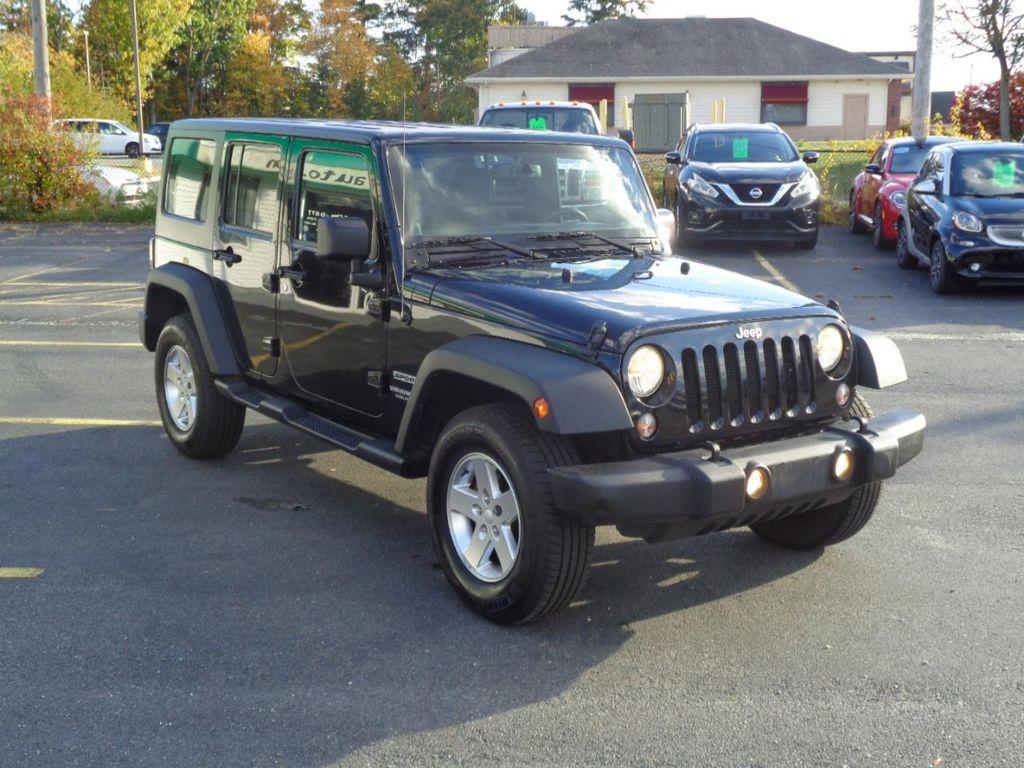 used 2014 Jeep Wrangler Unlimited car, priced at $18,995