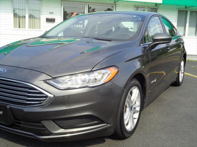 used 2018 Ford Fusion Hybrid car, priced at $13,995