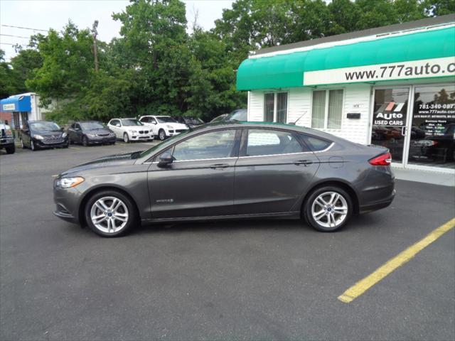 used 2018 Ford Fusion Hybrid car, priced at $13,995