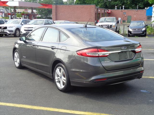 used 2018 Ford Fusion Hybrid car, priced at $13,995