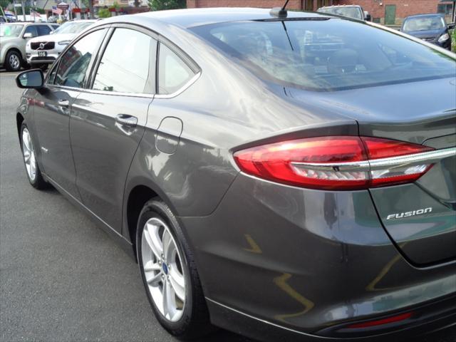 used 2018 Ford Fusion Hybrid car, priced at $13,995