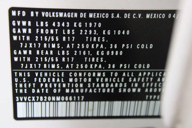 used 2022 Volkswagen Taos car, priced at $15,999