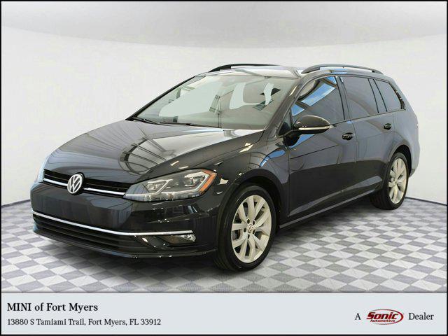 used 2019 Volkswagen Golf SportWagen car, priced at $9,996
