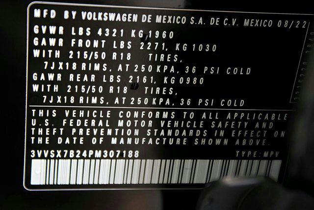 used 2023 Volkswagen Taos car, priced at $18,996