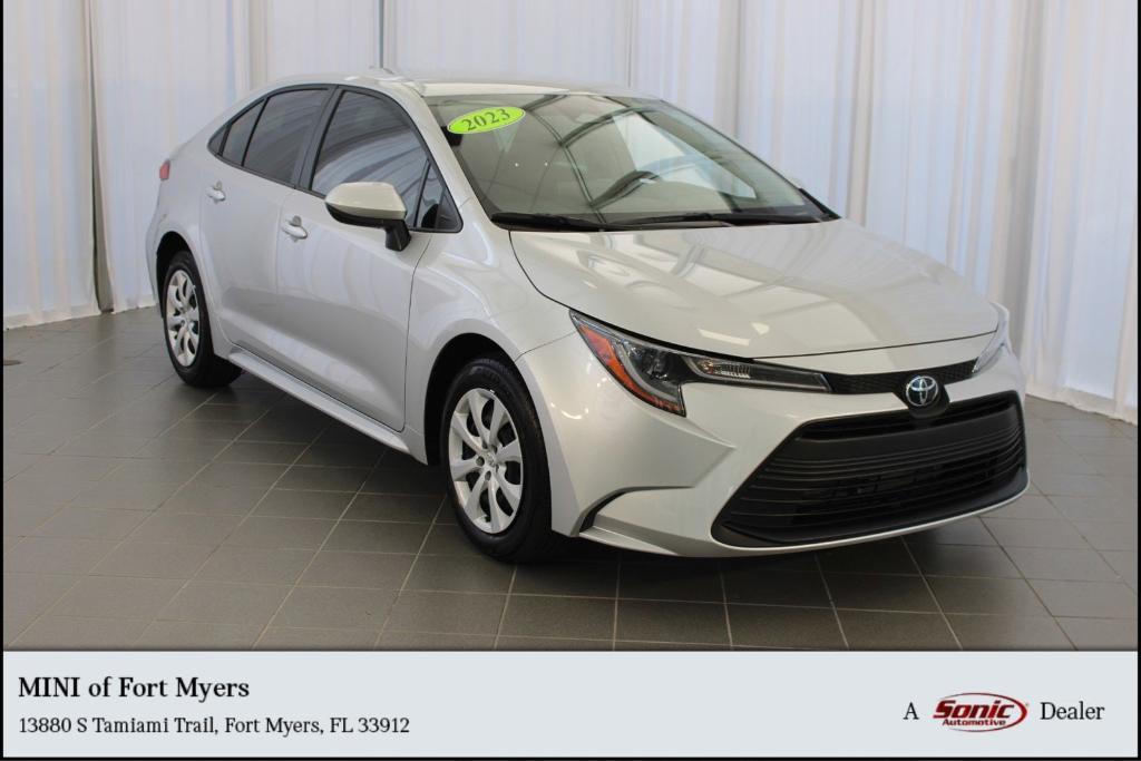 used 2023 Toyota Corolla car, priced at $21,497
