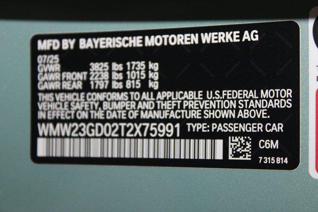 new 2026 MINI Hardtop car, priced at $40,325