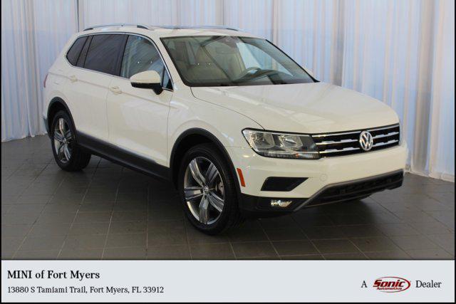 used 2021 Volkswagen Tiguan car, priced at $14,996