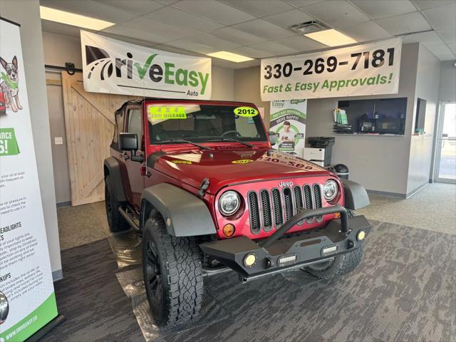 used 2012 Jeep Wrangler car, priced at $15,900