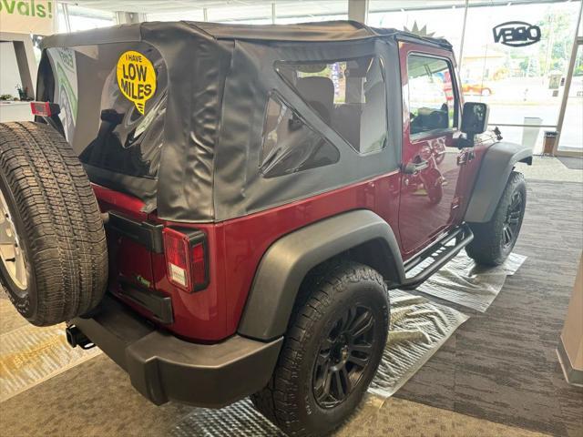 used 2012 Jeep Wrangler car, priced at $15,900