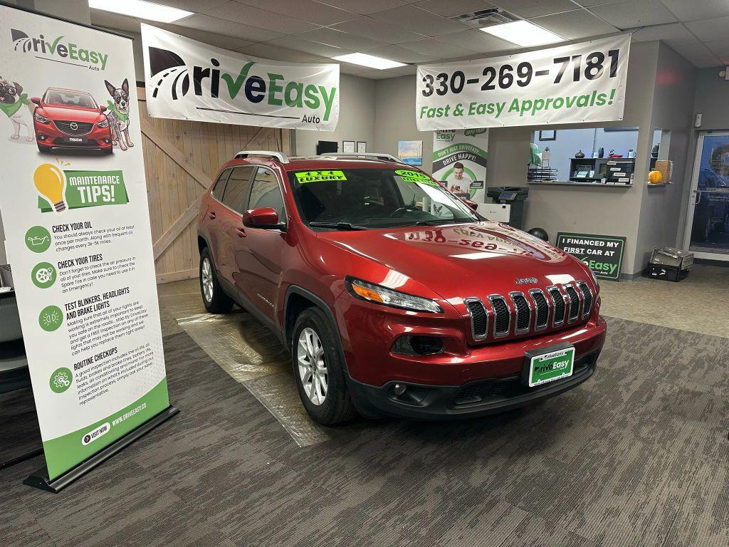 used 2015 Jeep Cherokee car, priced at $9,995