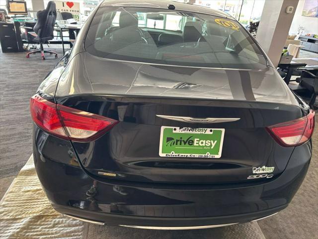 used 2016 Chrysler 200 car, priced at $11,500