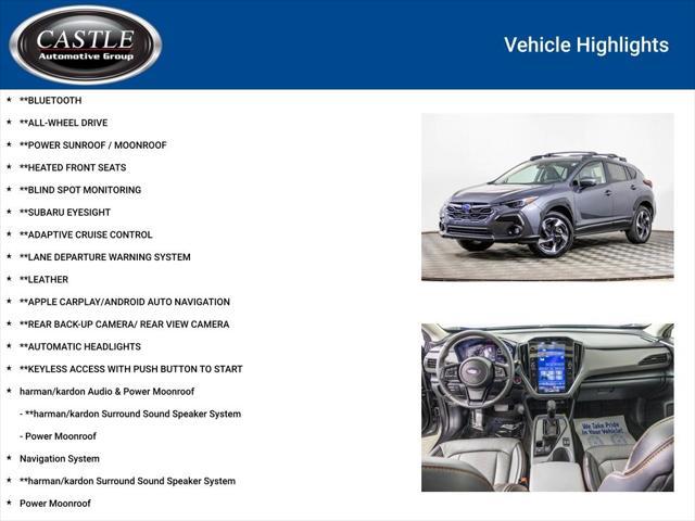 used 2024 Subaru Crosstrek car, priced at $30,977