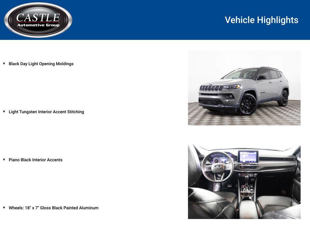 used 2023 Jeep Compass car, priced at $22,977