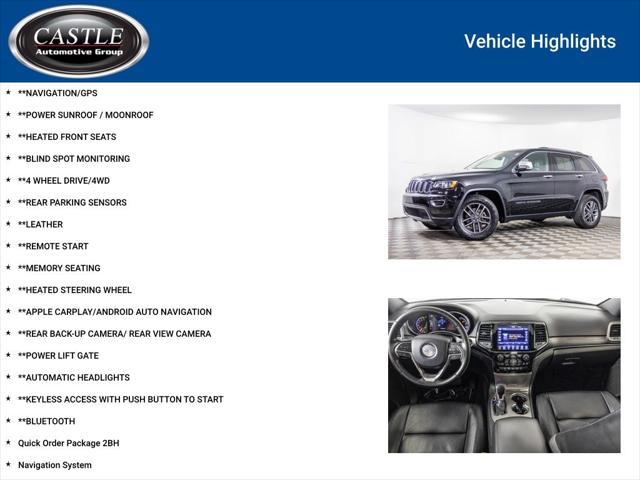 used 2020 Jeep Grand Cherokee car, priced at $19,277