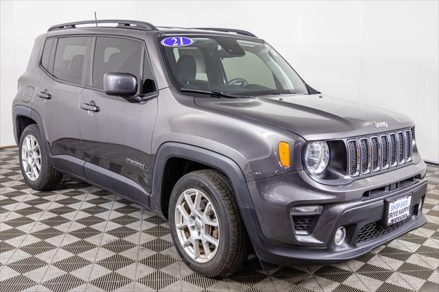 used 2021 Jeep Renegade car, priced at $16,477