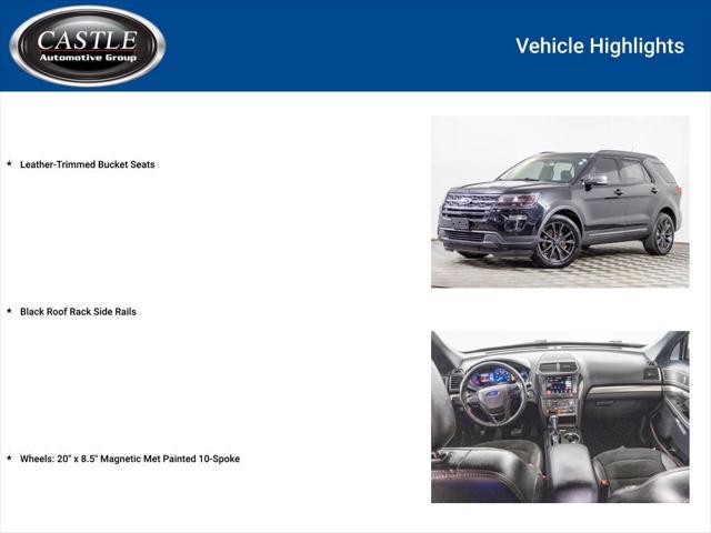used 2018 Ford Explorer car, priced at $18,977