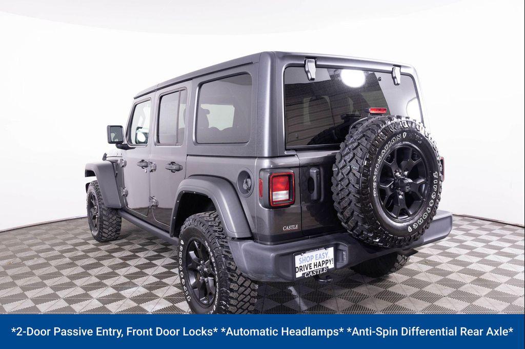 used 2022 Jeep Wrangler car, priced at $30,477