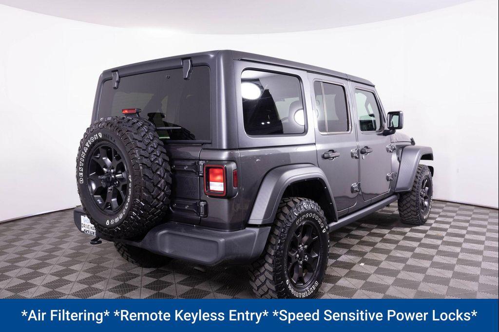 used 2022 Jeep Wrangler car, priced at $30,477
