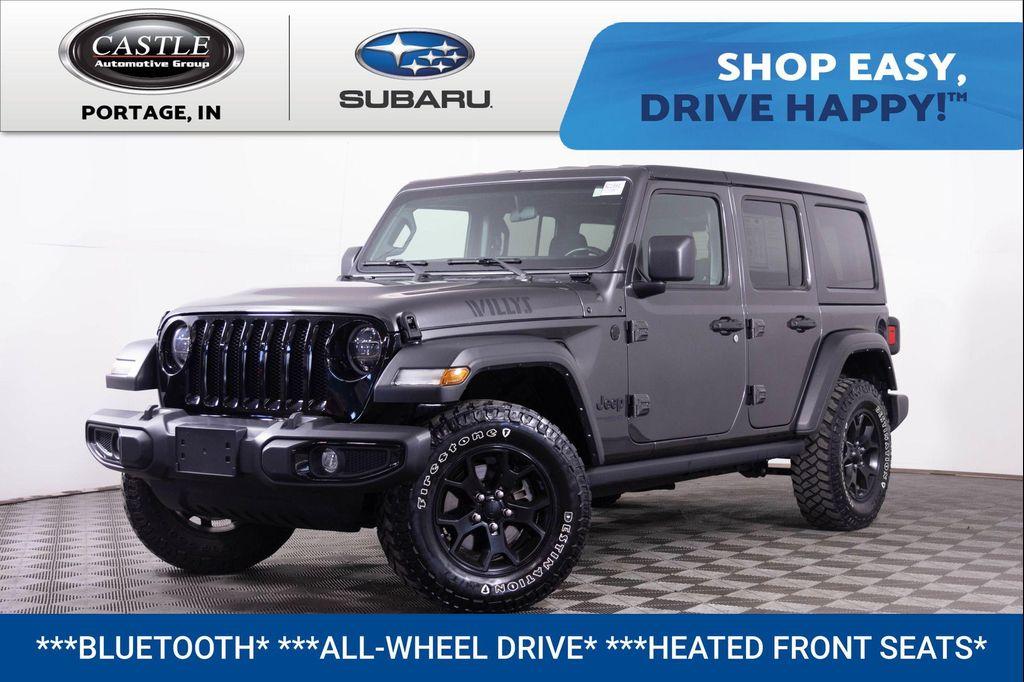 used 2022 Jeep Wrangler car, priced at $30,477