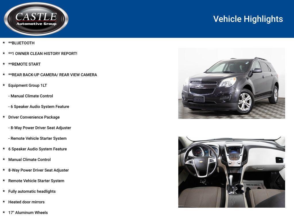 used 2014 Chevrolet Equinox car, priced at $7,477