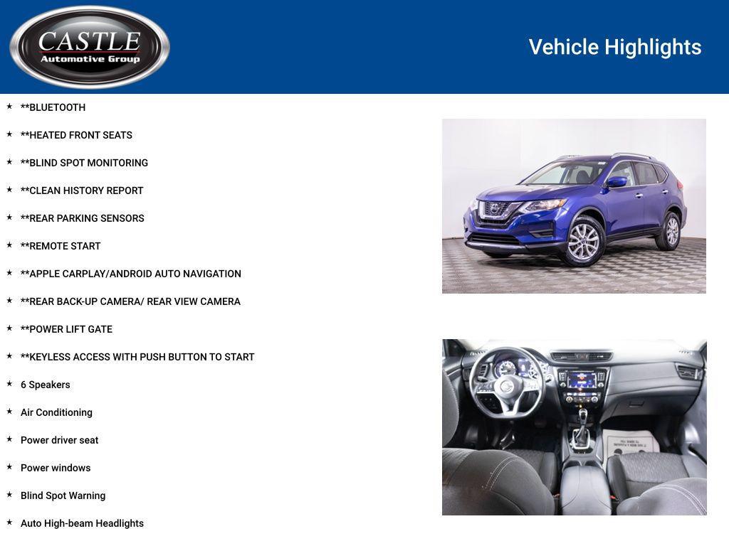 used 2019 Nissan Rogue car, priced at $13,877