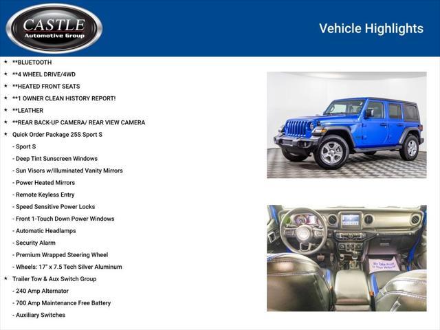 used 2023 Jeep Wrangler car, priced at $32,777