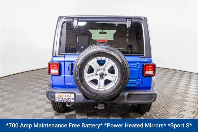 used 2023 Jeep Wrangler car, priced at $32,777