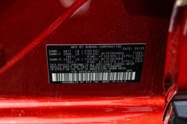 new 2025 Subaru Crosstrek car, priced at $31,891