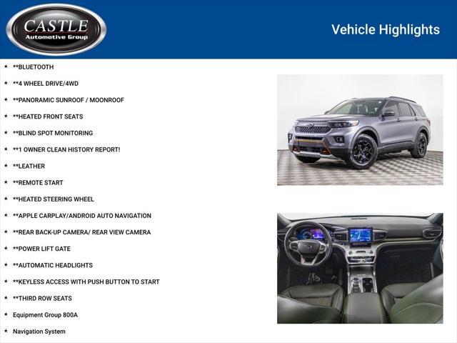 used 2021 Ford Explorer car, priced at $27,777