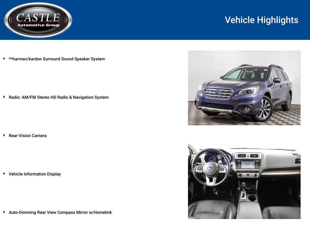 used 2015 Subaru Outback car, priced at $10,000