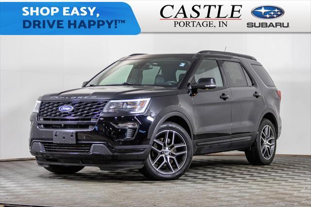 used 2018 Ford Explorer car, priced at $20,977