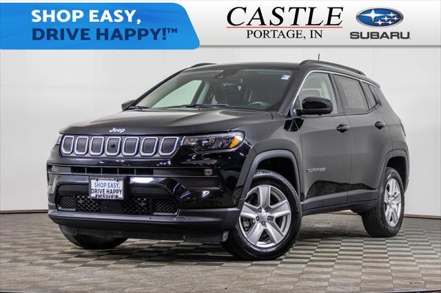 used 2022 Jeep Compass car, priced at $21,977