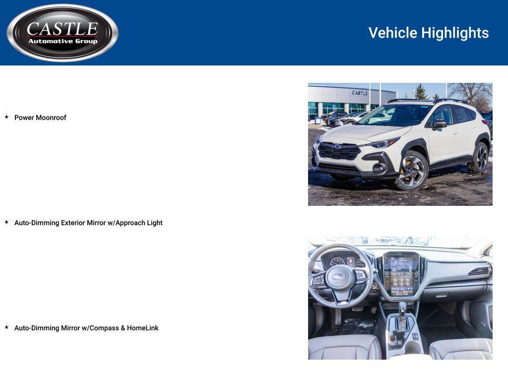 used 2025 Subaru Crosstrek car, priced at $30,977