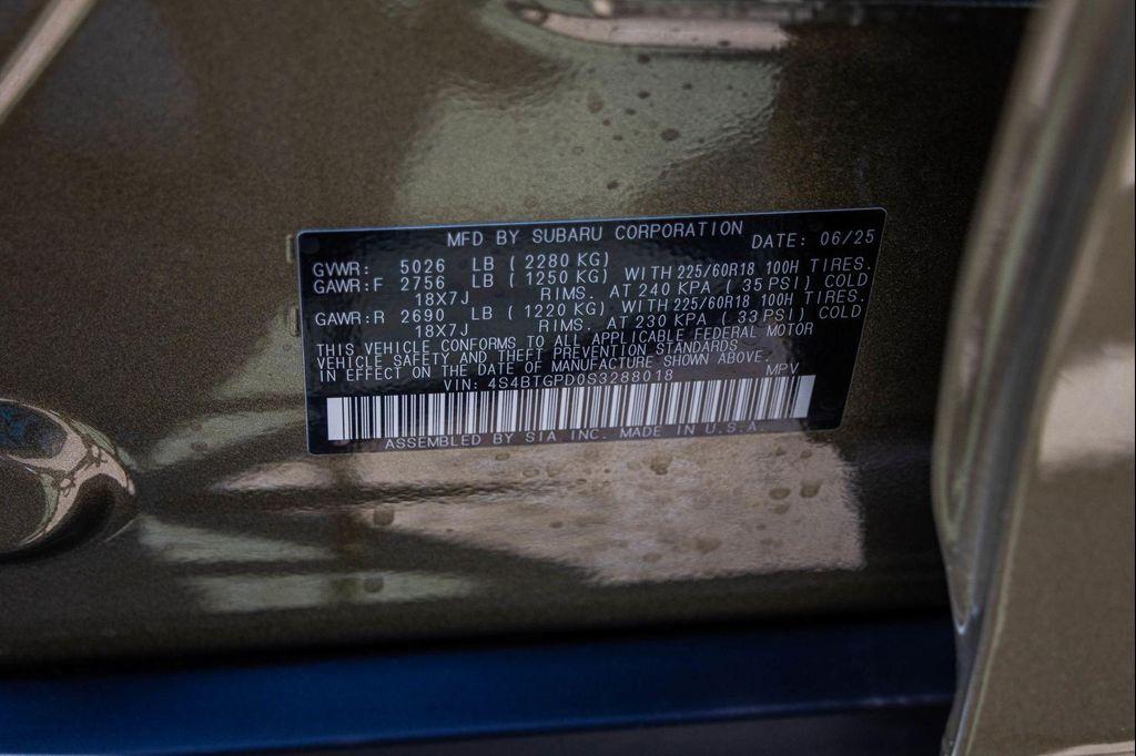 new 2025 Subaru Outback car, priced at $45,630