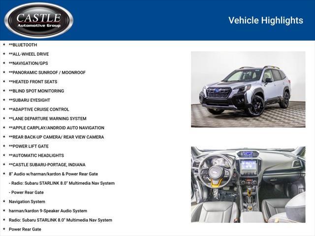 used 2024 Subaru Forester car, priced at $33,977