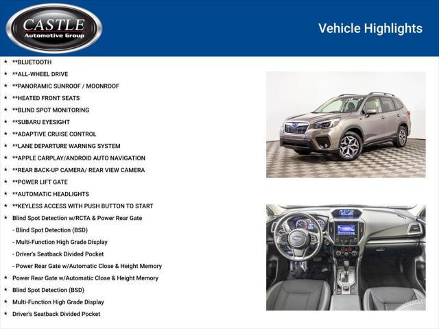 used 2021 Subaru Forester car, priced at $25,977
