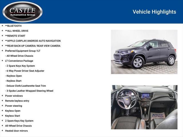 used 2020 Chevrolet Trax car, priced at $13,977
