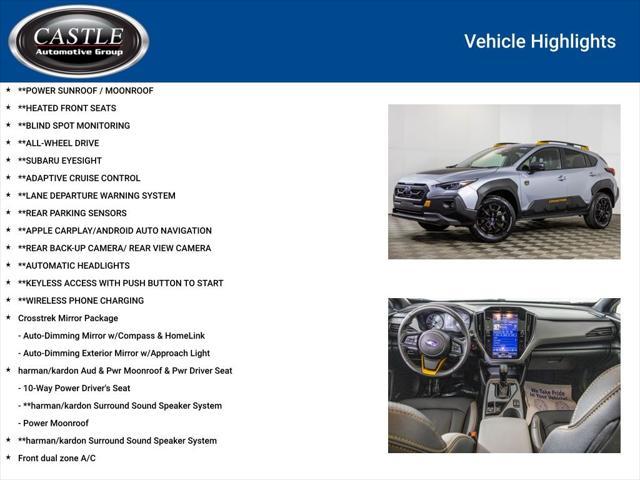 used 2024 Subaru Crosstrek car, priced at $32,977