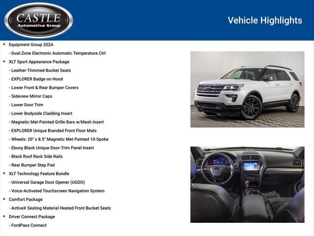 used 2019 Ford Explorer car, priced at $19,277