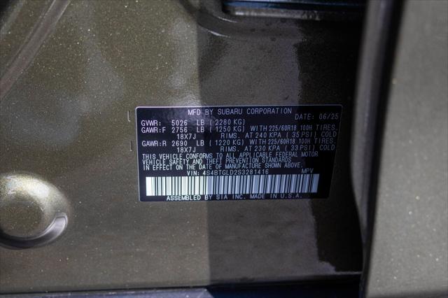 new 2025 Subaru Outback car, priced at $40,305