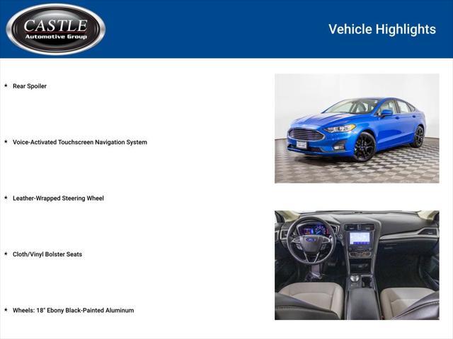 used 2020 Ford Fusion car, priced at $15,777