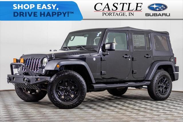 used 2018 Jeep Wrangler JK Unlimited car, priced at $18,977