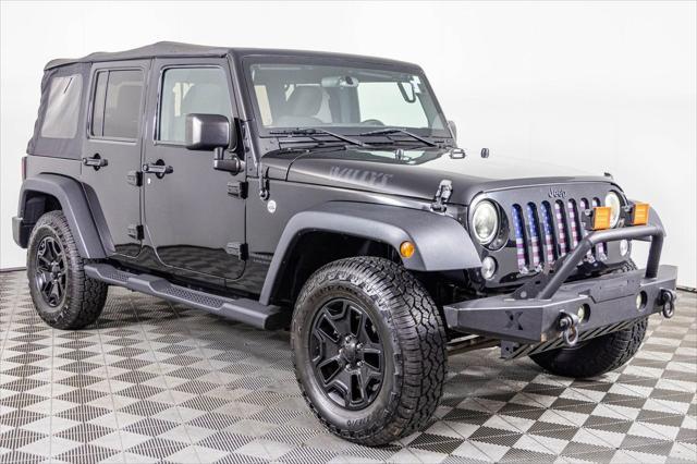 used 2018 Jeep Wrangler JK Unlimited car, priced at $18,977