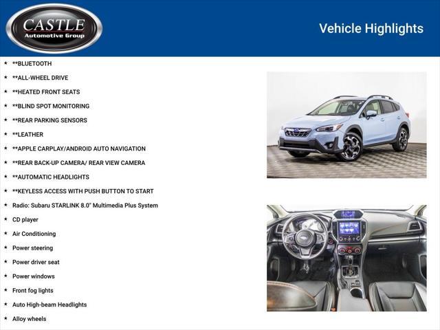 used 2023 Subaru Crosstrek car, priced at $26,477